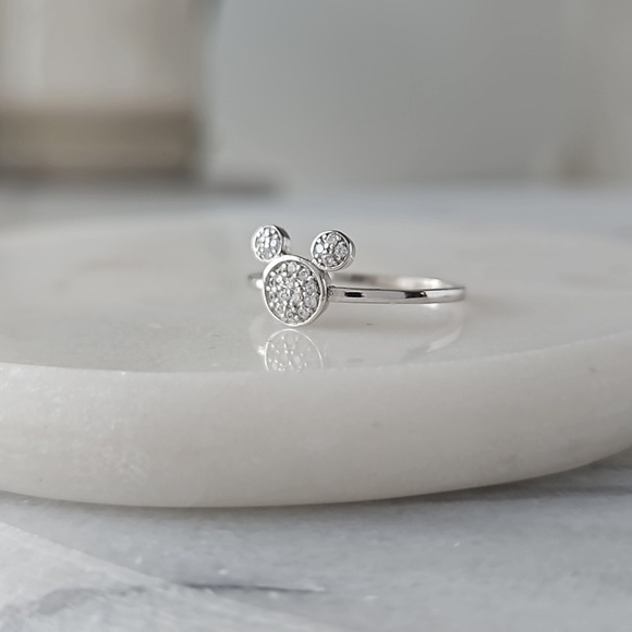 Disney Mickey Mouse ring, 925 Sterling Silver Charmed Aroma - Picture 4 of 6